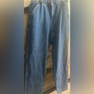 New Universal Standard Comfort Denim Jean Trouser SZ 2XS = Medium = 6 - 8